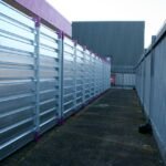 Box affiancati per deposito modulare